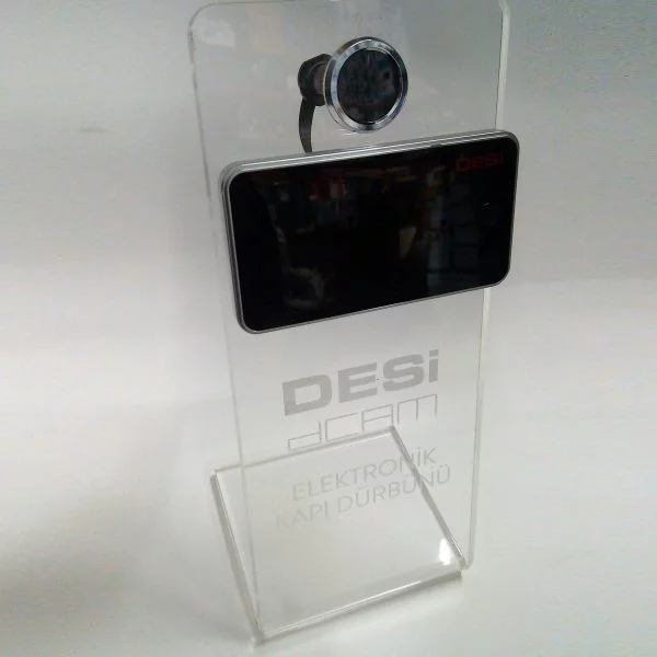 Desi Alarm, Desi Elektronik Kayıtlı Kapı Dürbünü Lcd Ekran